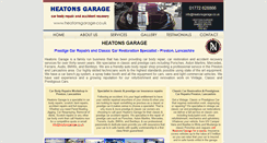 Desktop Screenshot of heatonsgarage.co.uk